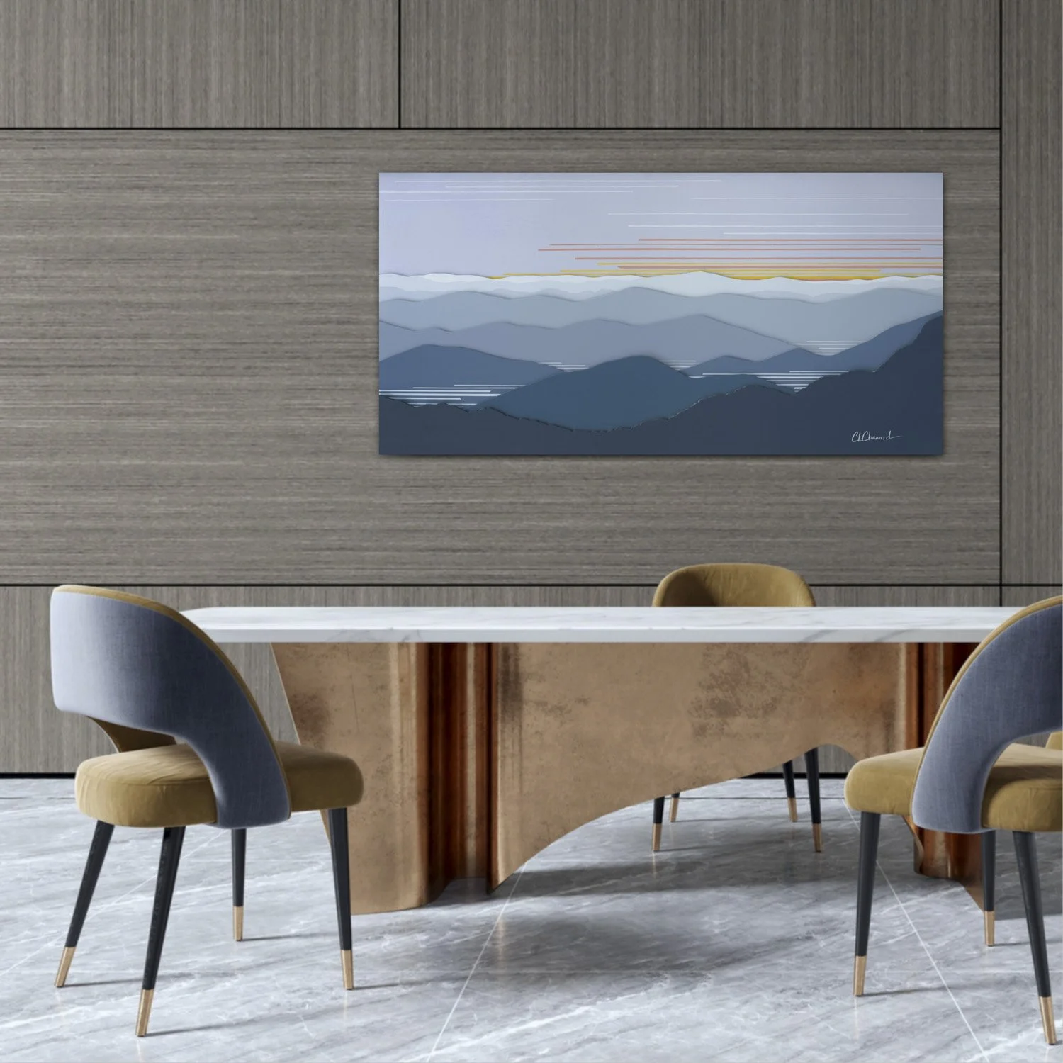 CRIMSON RIDGE REFLECTIONS PANORAMA - Fine Art Prints — CINDY LOU